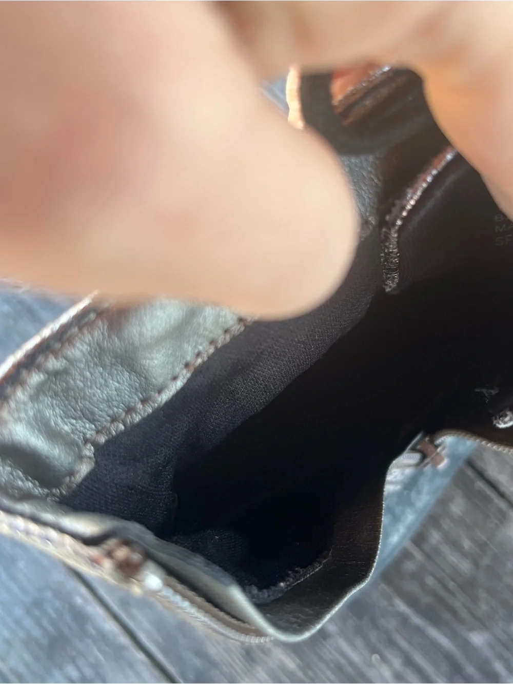 STEVE MADDEN Metallic Silver Lace-Up FAUX Platform Boots SZ 4